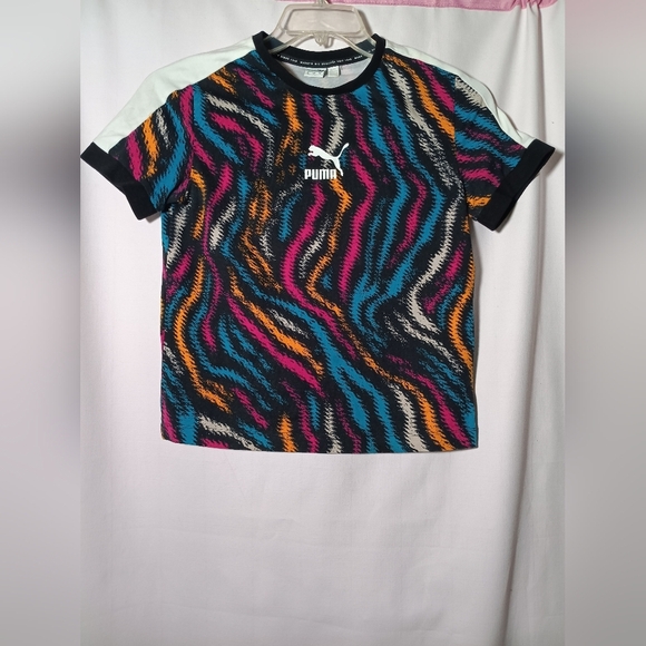 Puma Multicolor Graphic T-Shirt - Picture 1 of 6